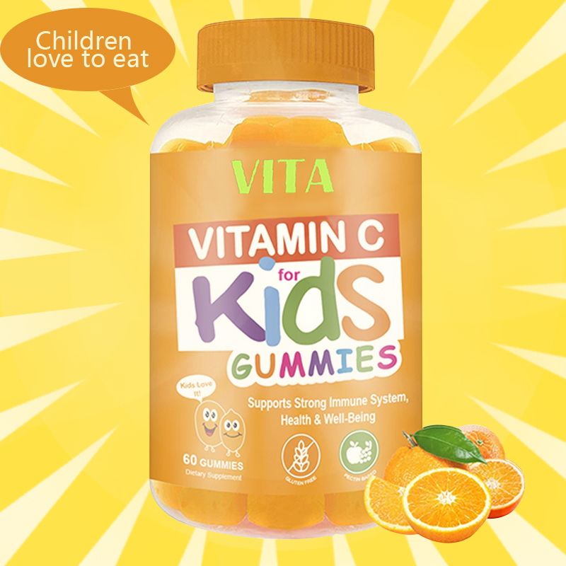 Vita Vitamin C Vegan Gummies 250 Mg Support Immune Defenses Vitamin C 