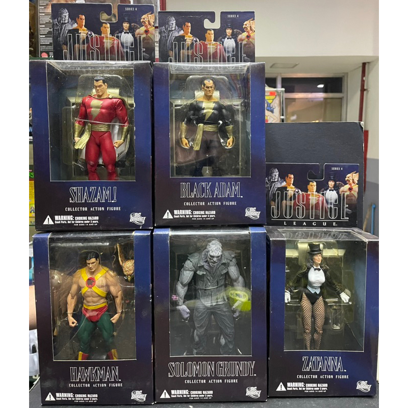Dc Direct SHAZAM Captain Marvel Alex Ross Justice League Kingdom Come Collectibles Fig