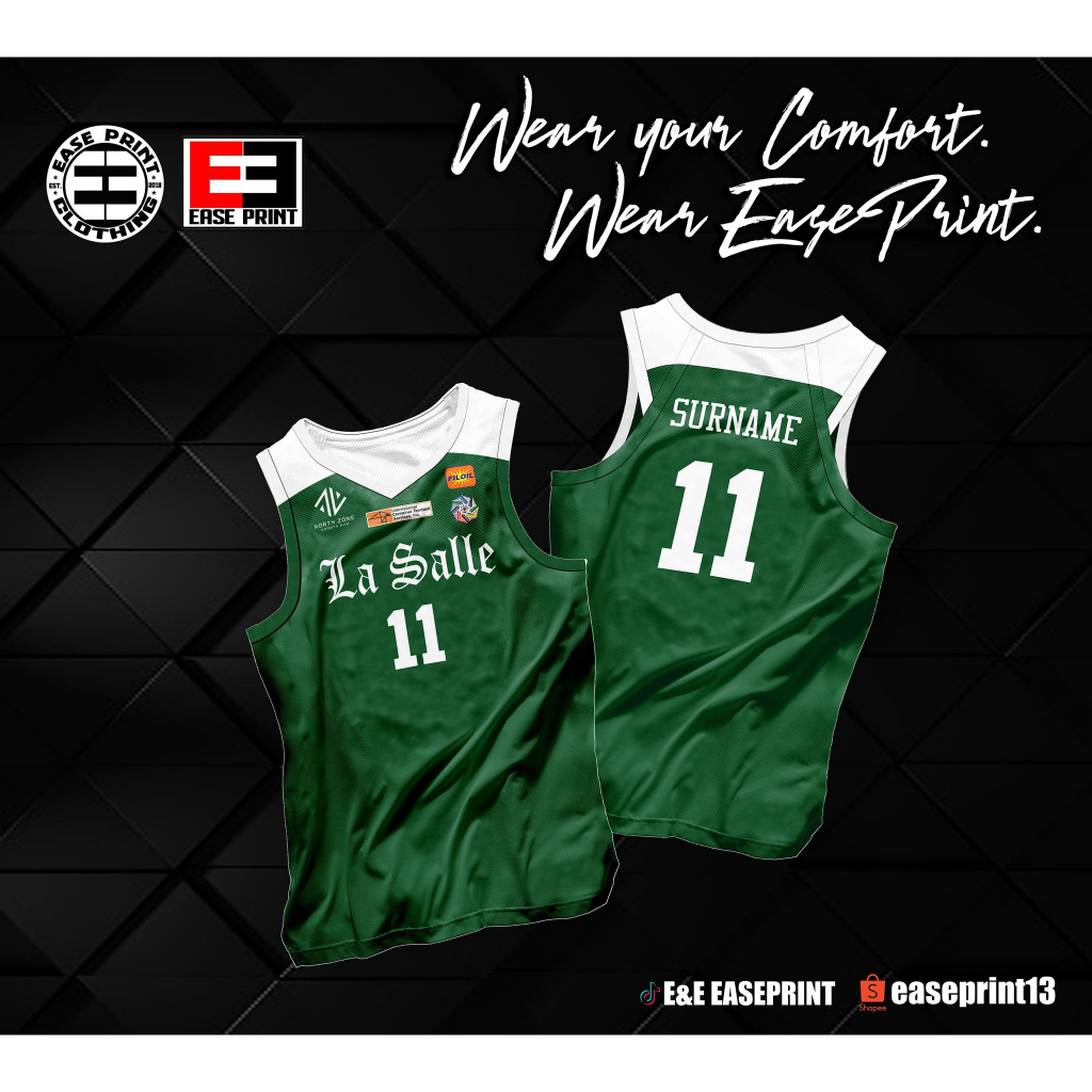 CUSTOMIZED LA SALLE GREEN | Shopee Philippines