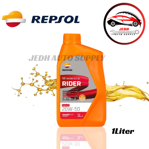 Repsol rider 4T 20w-50 (1L) | Shopee Philippines