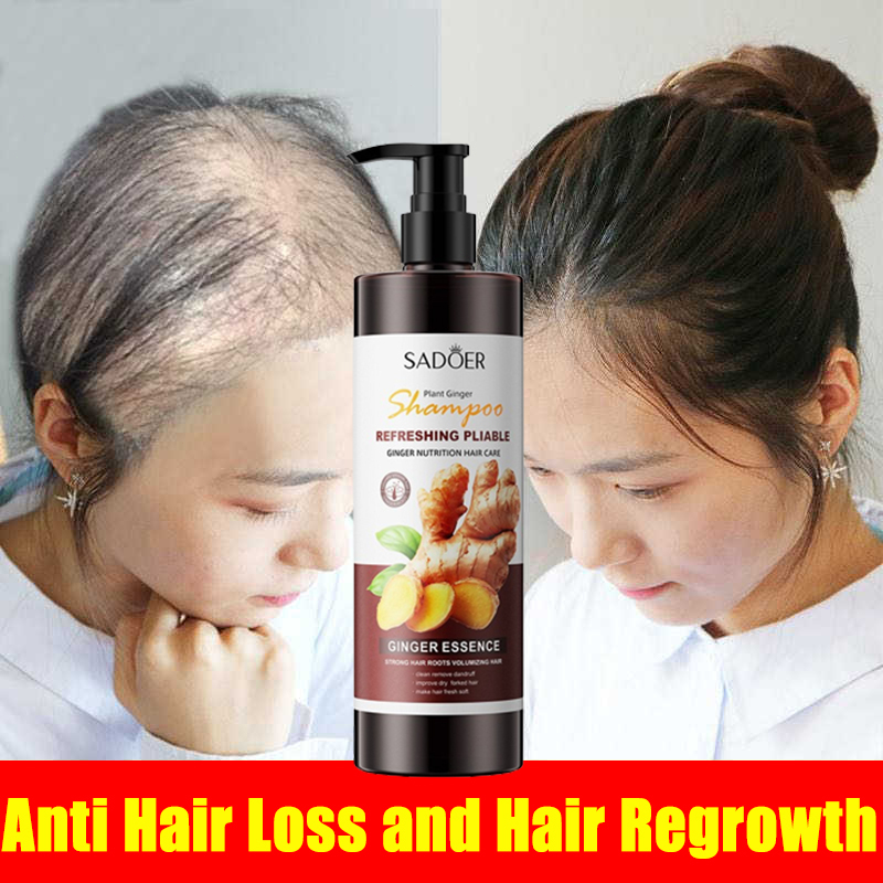 Ginger Hair Growth Shampoo anti dandruff shampoo 500ml Anti hairfall