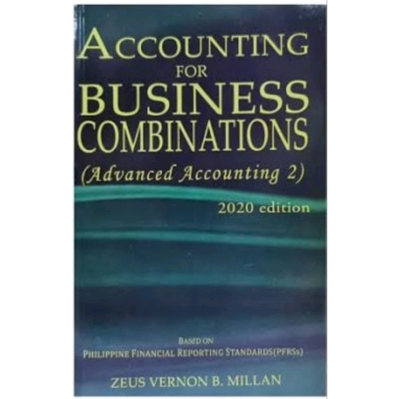 Accounting for Business Combinations by Millan (2020 Edition) Shopee