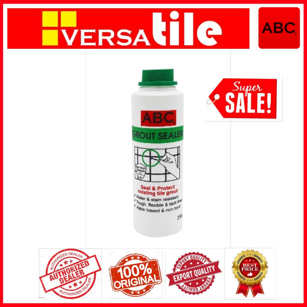 ABC Tile Grout Sealer 250ml Shopee Philippines