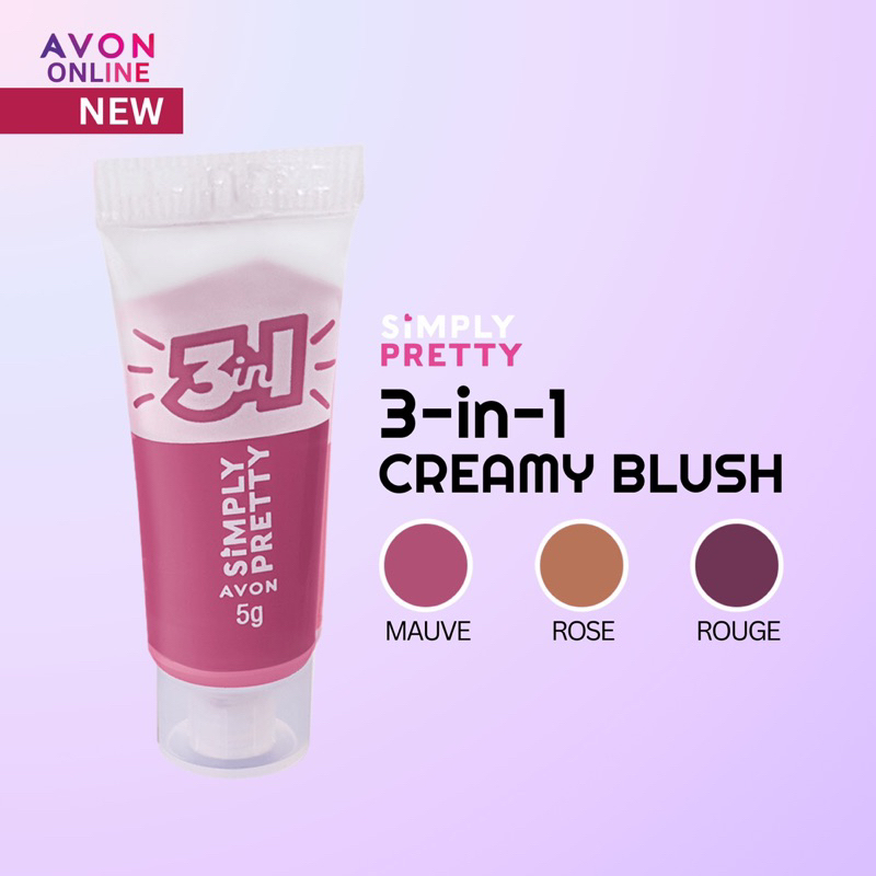 Avon - Product Detail : Simply Pretty 3-in-1 Creamy Blush 5 g