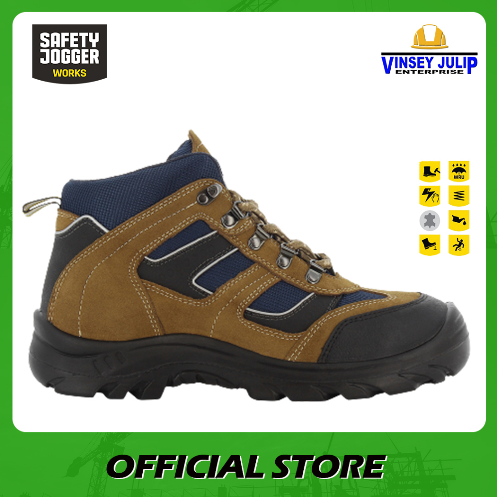 Safety Jogger X200031 Steel Toe Cap and Steel Midsole Safety Shoes Shopee Philippines