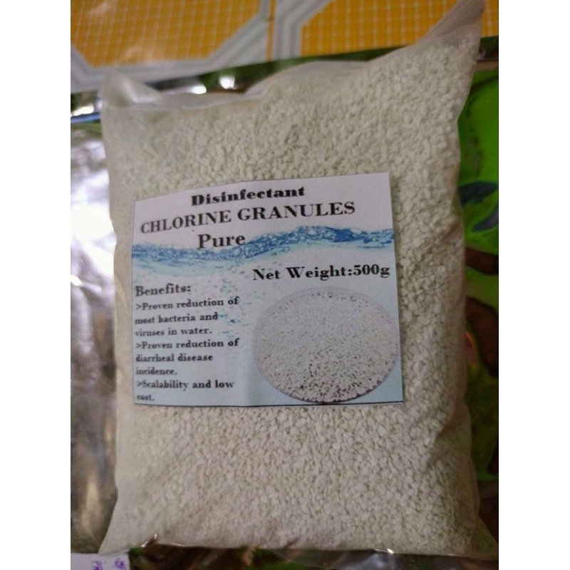 Chlorine Granules Powder Disinfectant Shopee Philippines