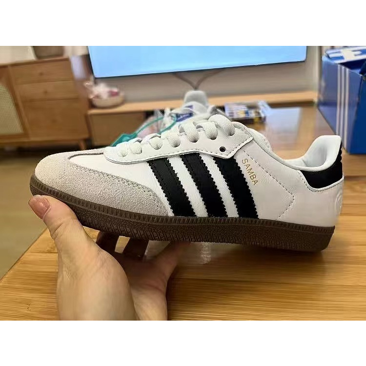 For Men Women Samba Sneakers Low Cut Skateboard Shoes Unisex（gift socks