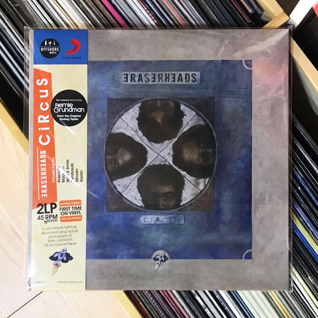 Eraserheads Circus BrandNew & Sealed Vinyl Records Plaka