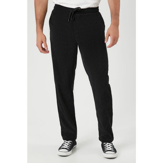Pantalon Taille Haute à Cordon FOREVER 21 - Taille S, Couleur Bordeaux, Occasion Très Bon état