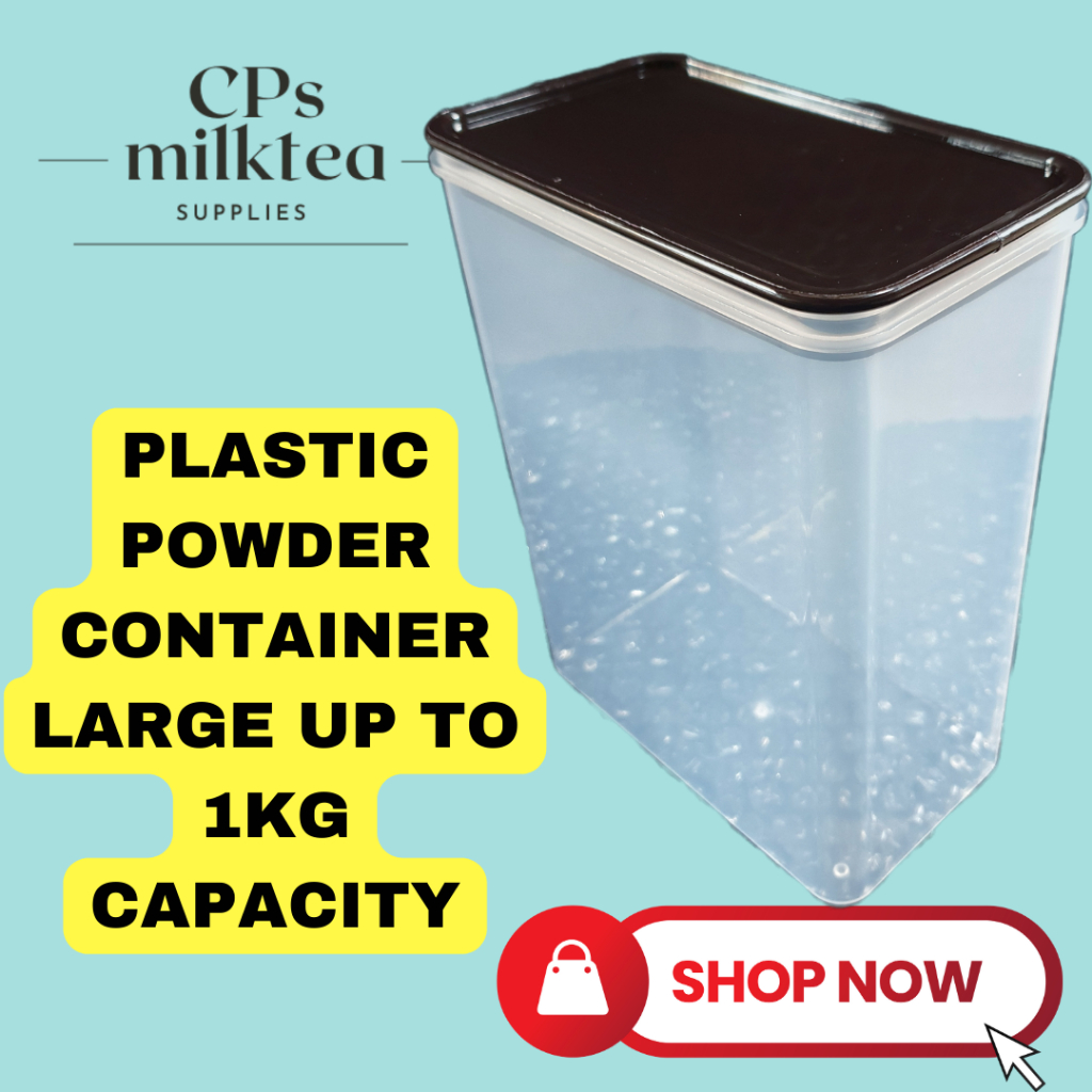 Airtight Powder Container / Milktea Powder Container / Storage 1KG