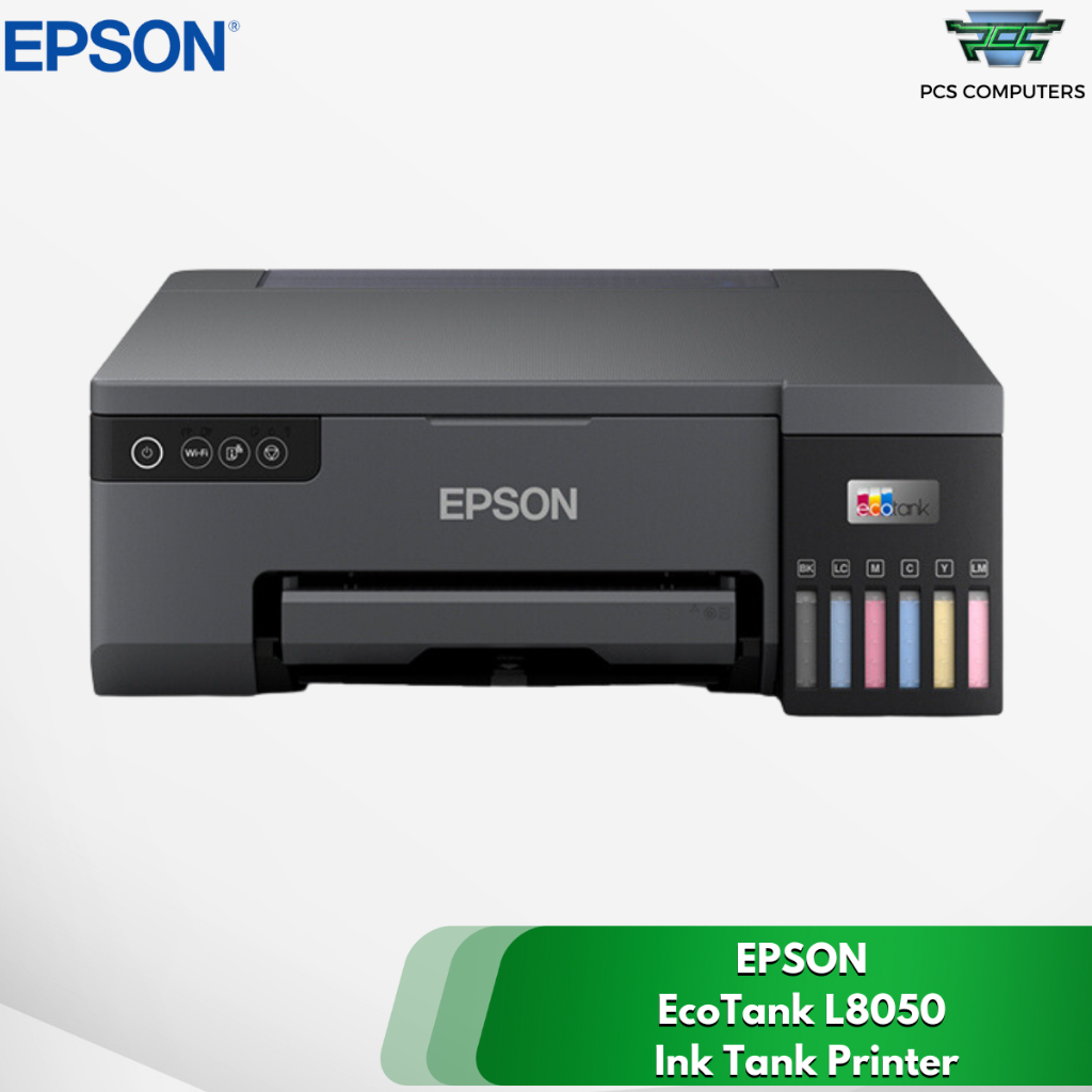 Epson EcoTank L8050 Ink Tank Printer | Compact integrated tank design ...