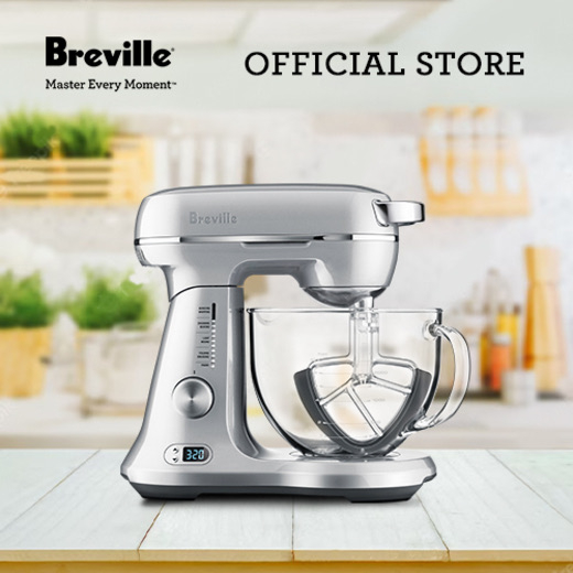 Breville Bakery Boss Stand Mixer for Baking with Builtin Timer