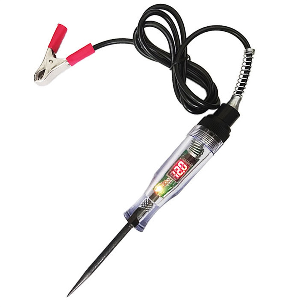 Auto3-48V DC Car Truck Voltage Circuit Tester Car Test Long Probe Pen ...