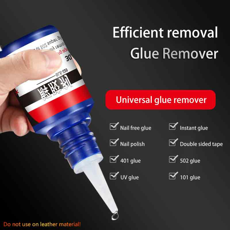 Adhesive remover is suitable for nailfree glue/quickdrying glue/UV