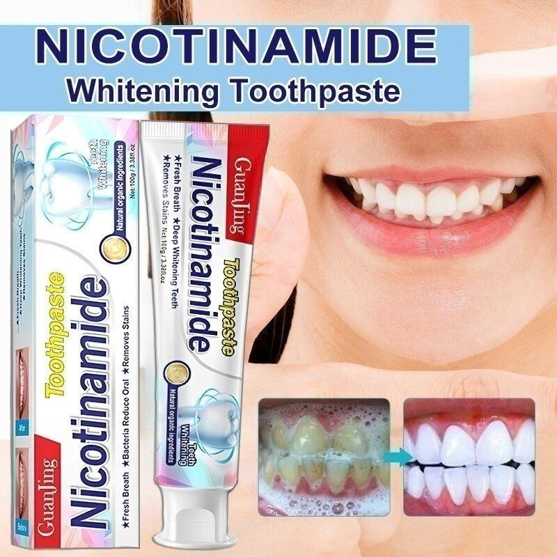 Niacinamide Toothpaste to Remove Tobacco and Yellow Dental Stain Fresh