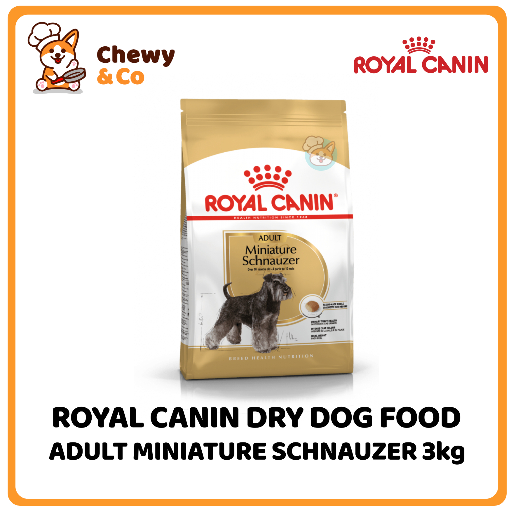 Royal Canin Dry Dog Food Adult Miniature Schnauzer 3kg Breed Health