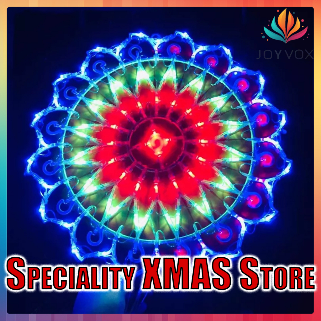 JoyVox Christmas Decoration Sunflower LED Light Flashing Multicolor