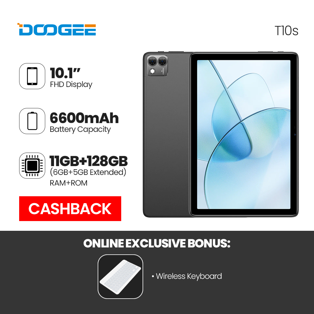 DOOGEE T10S 11GB RAM + 128GB ROM Samsung 8MP Main Camera 5MP Front ...