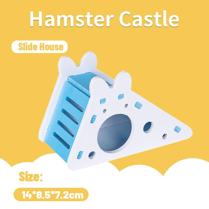 Small Animal Hideout HaixclvyE Hamster House Hamster Cabin Hamster Sand