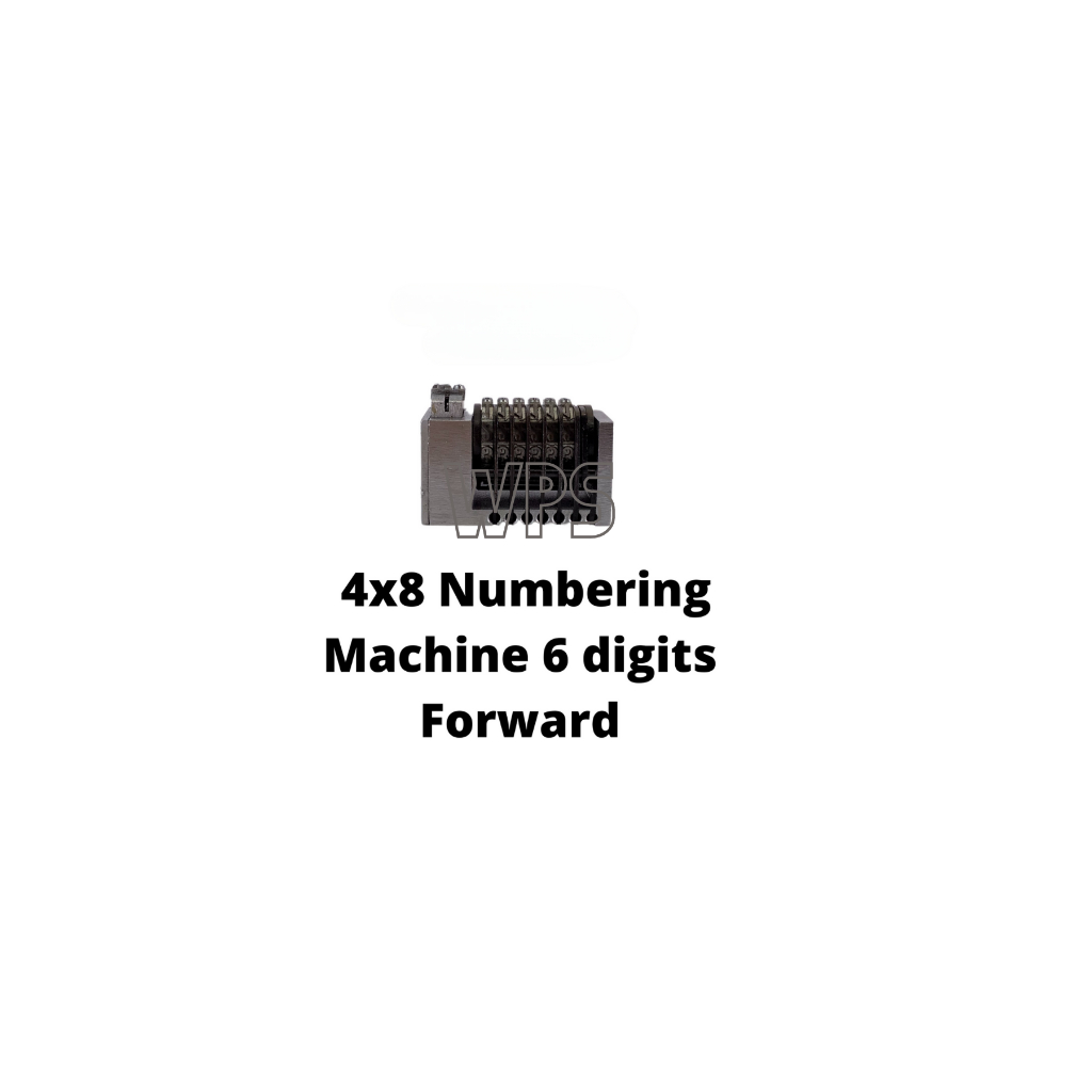 Letterpress Numbering Machine For Offset Printing Machine (4x8) 6
