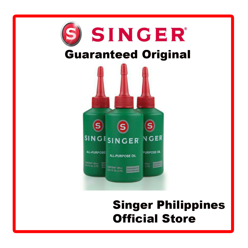 Original Singer Oil 100ml | Shopee Philippines