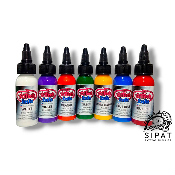 7 Colors SET Artech Colors 1oz (30ml) Artech Ink | Shopee Philippines