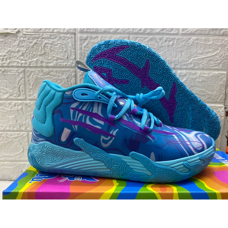 Basketball Shoes Lamelo Ball 0.3 'Blue Purple Shopee Philippines