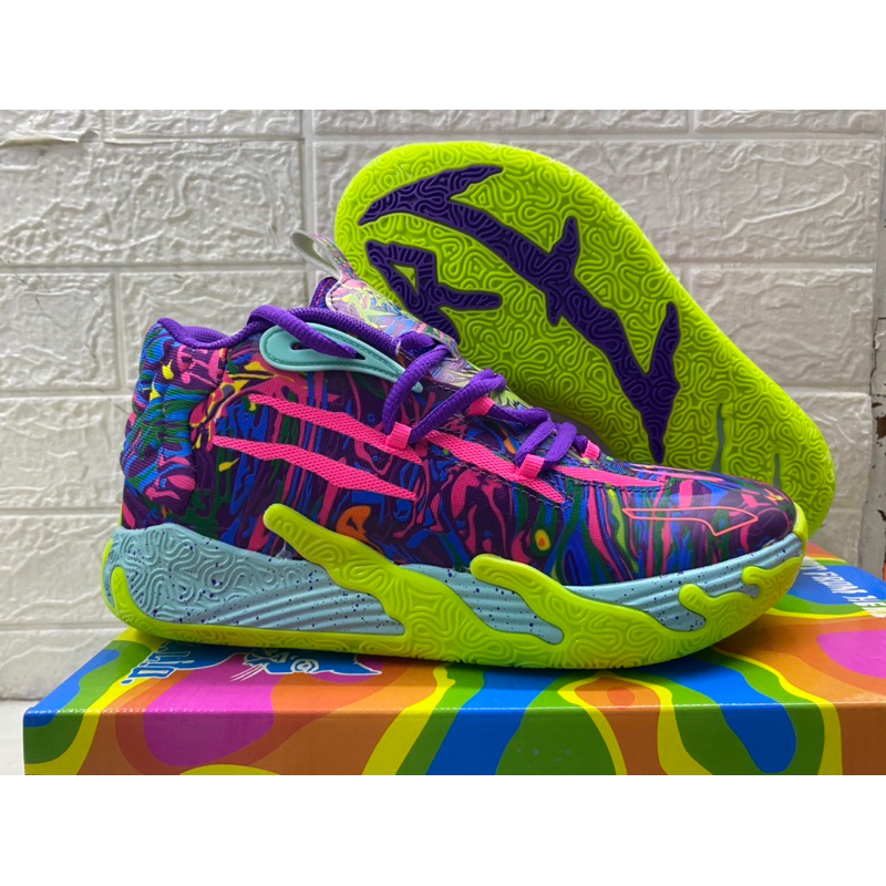 Basketball Shoes LAMELO 0.3 'Purple | Shopee Philippines