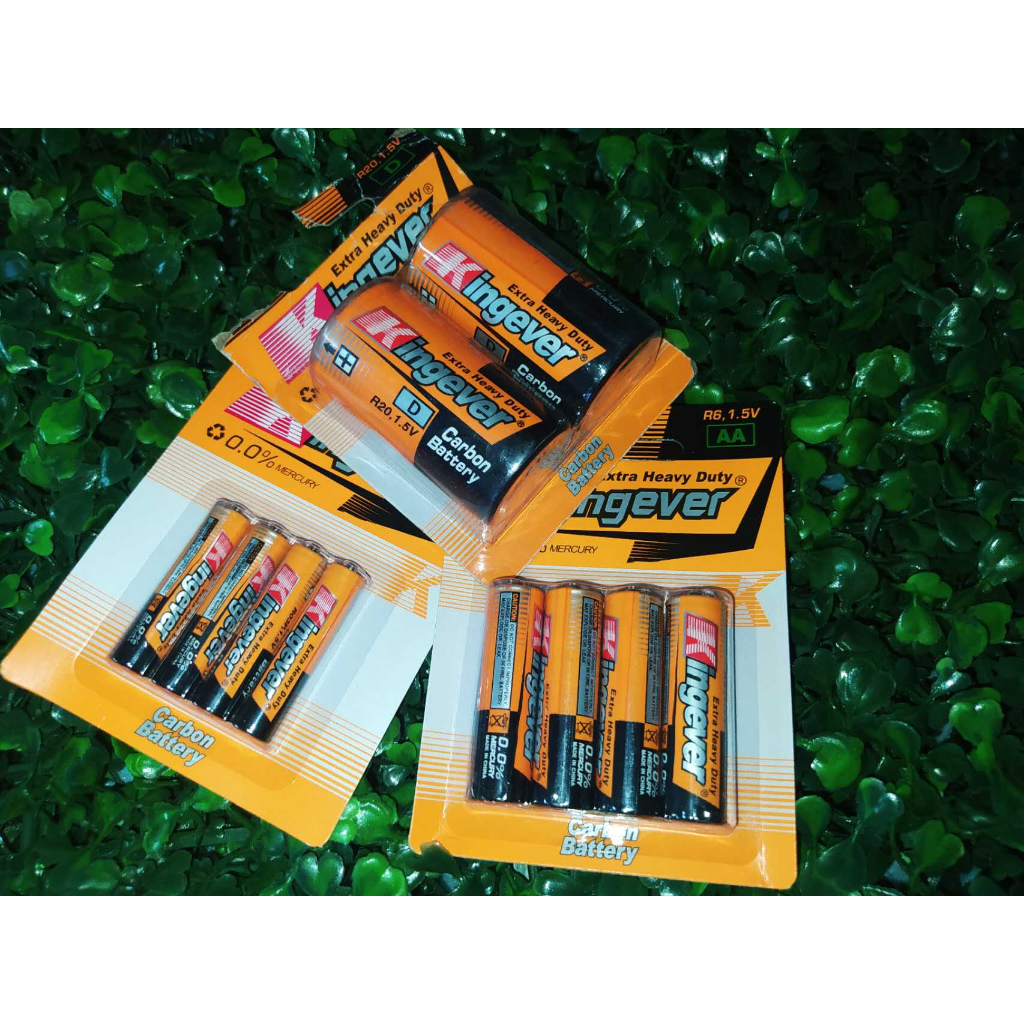 KINGEVER AA AAA 1.5Volts battery | Shopee Philippines