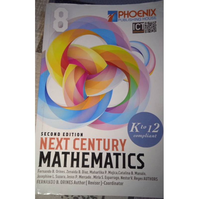 NEXT CENTURY MATHEMATICS grade 8 second edition (slightly use | Shopee ...