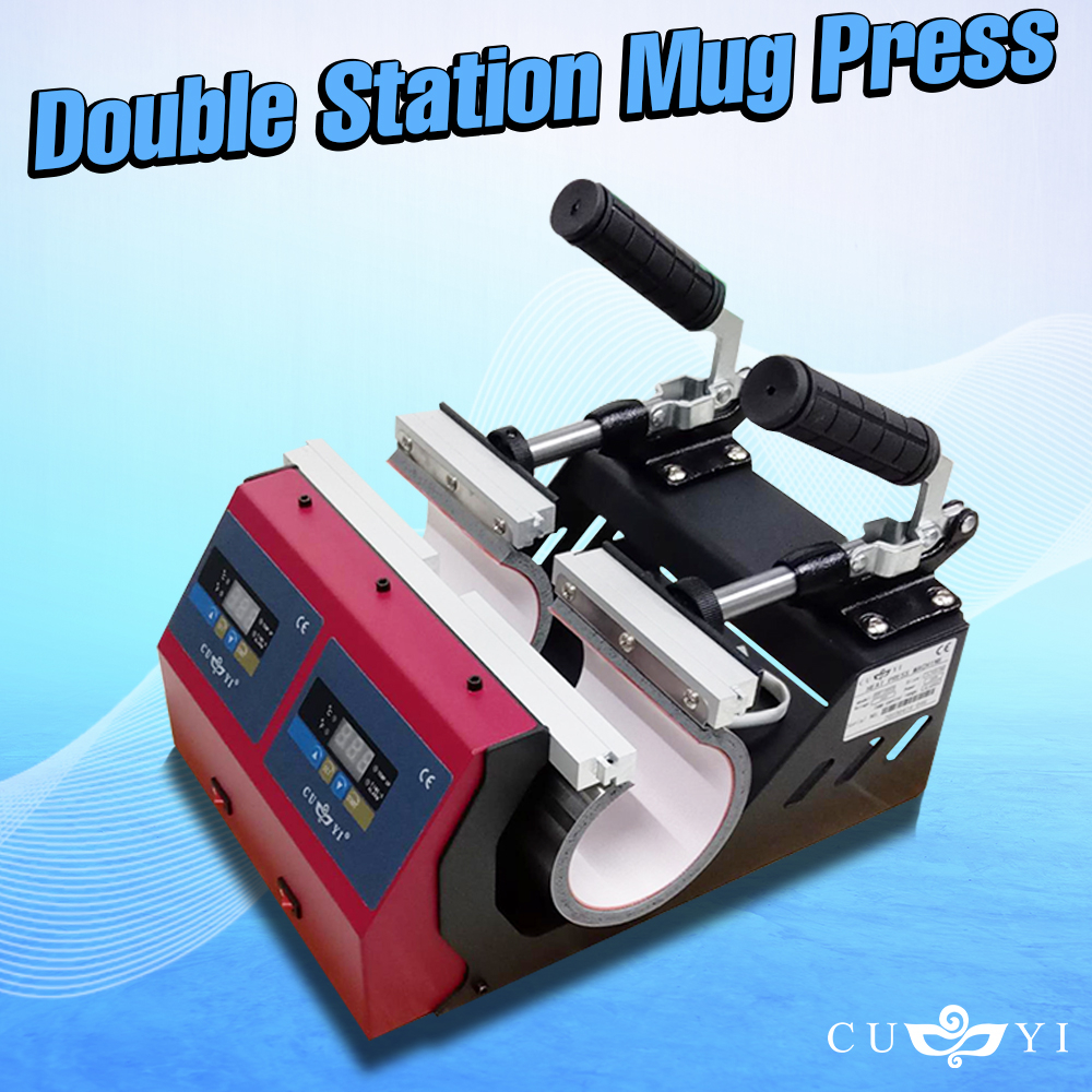 Heat mug press machine