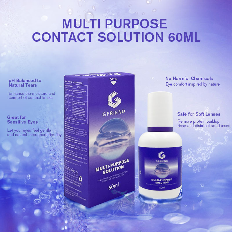 Contact lens solution ALL IN ONE 60ml | Shopee Philippines