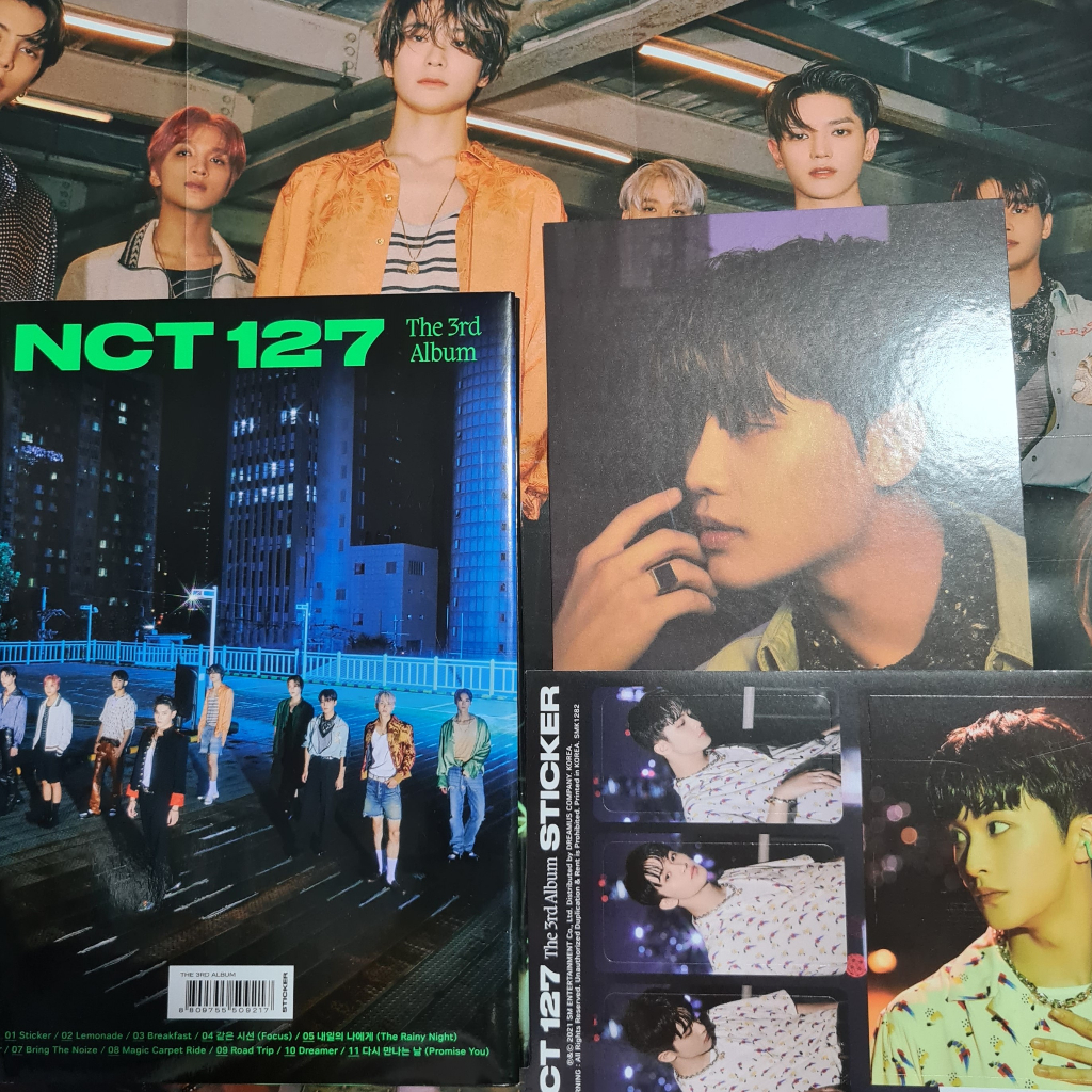 Nct Sticker Sticky Seoul City Photobook Unsealed Shopee Philippines