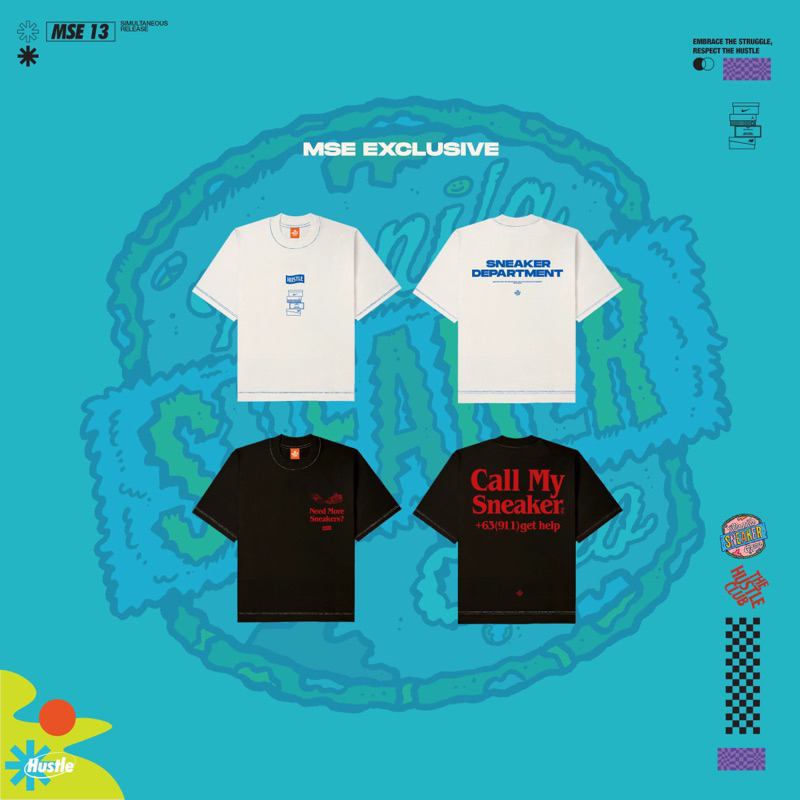 THE HUSTLE CLUB LIMTED EDITION- MANILA SNEAKER EXPO EXCLUSIVE | Shopee ...