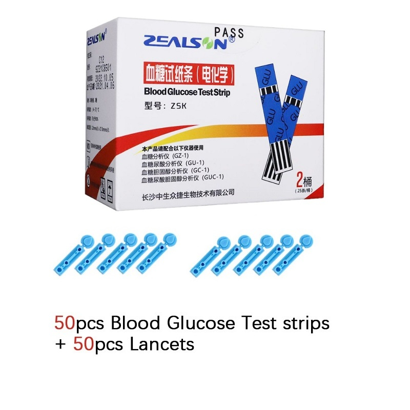 Household Multi function Cholesterol Uric acid Blood glucose meter with