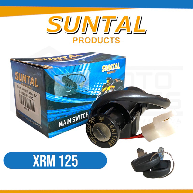 SUNTAL IGNITION SWITCH XRM 125 YM012 | Shopee Philippines
