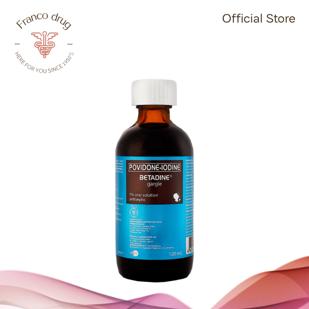 Betadine Oral Gargle 120ml Shopee Philippines