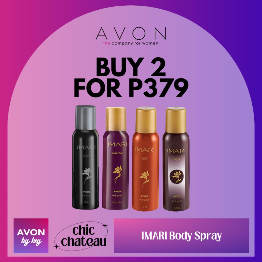 AVON Imari Body Spray 120ml Shopee Philippines