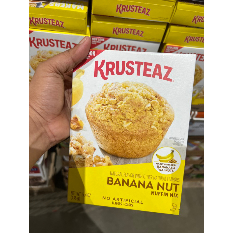 KRUSTEAZ BANANA NUT MUFFIN MIX 436 GRAMS Shopee Philippines