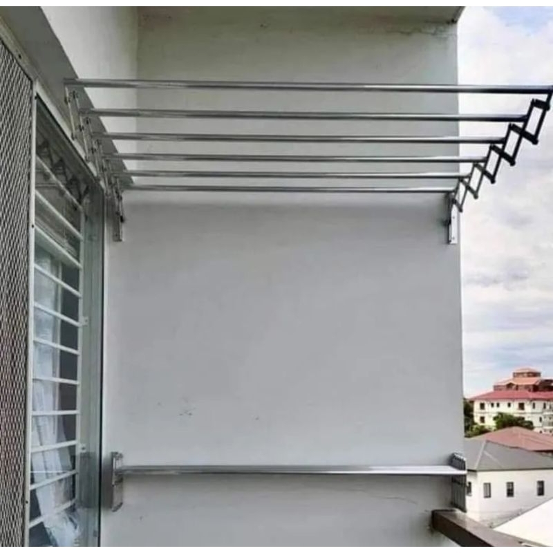 6 rods 1meter Sampayan Wall Mounted Shopee Philippines