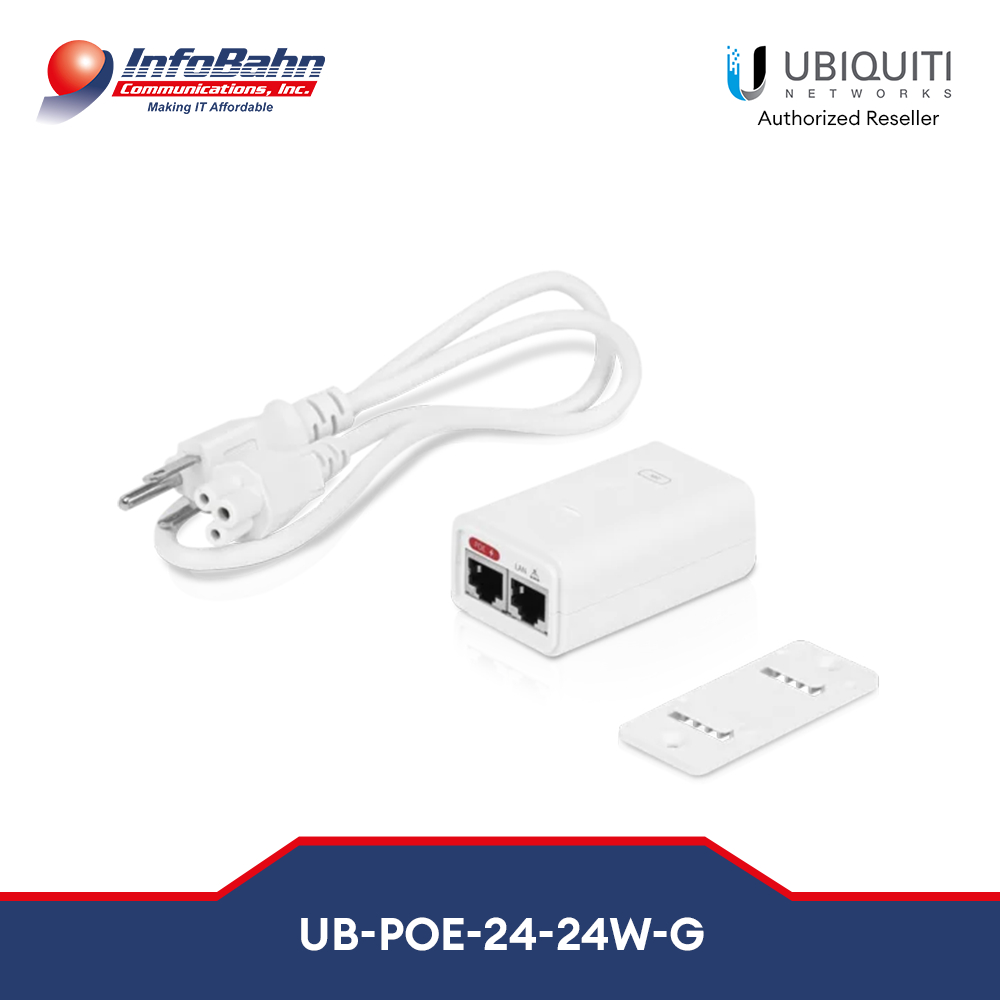 Ubiquiti Networks POE2424WG PoE Injector, 24W, Black POE2424WG