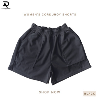Premium Quality Corduroy shorts Women shorts 2 sides Pocket
