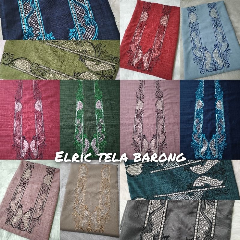 Tela Barong Fabric with Burda Asha | Shopee Philippines