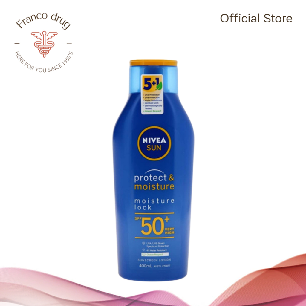 Nivea Sun Protect And Moisture 200ml And 400ml Expiry Date November 2025 Shopee Philippines