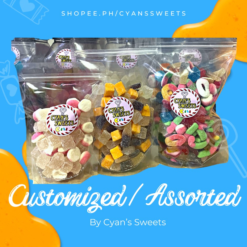 CHOOSE YOUR OWN MIX/ ASSORTED GUMMY MIX | Shopee Philippines