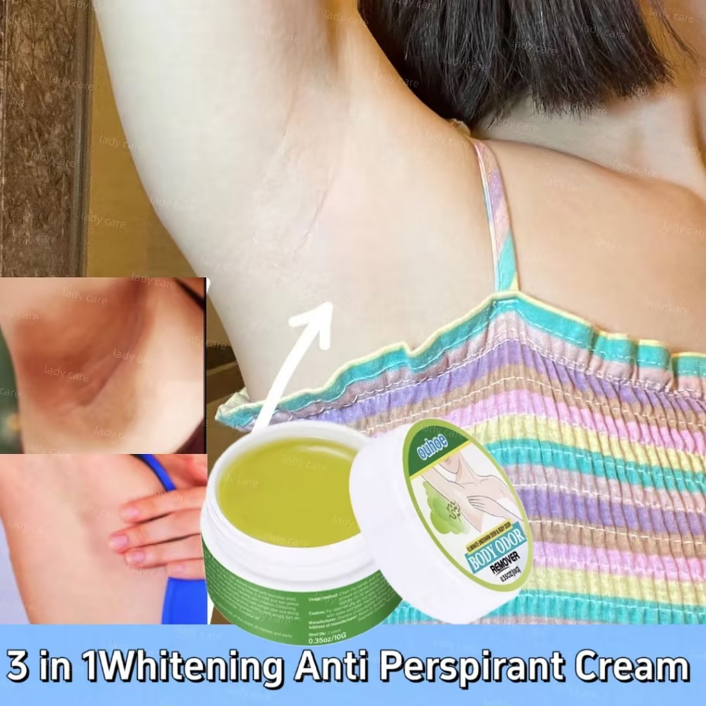 SWEETRIP Underarm Deodorant Cream Anti Perspirant Body Odor Remover
