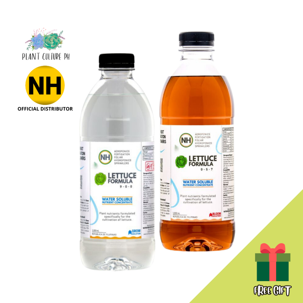 Lettuce Nutsol | NutriHydro Nutrient Solution Concentrate 500ml & 1L ...