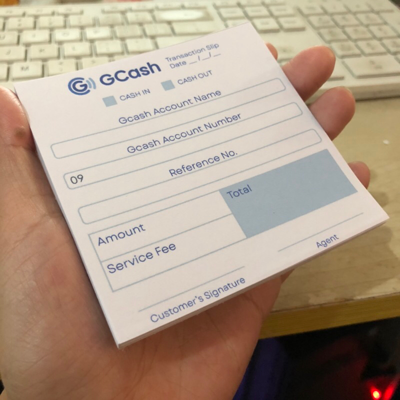 GCASH TRANSACTION SLIP Transaction receipt Personalized Receipts