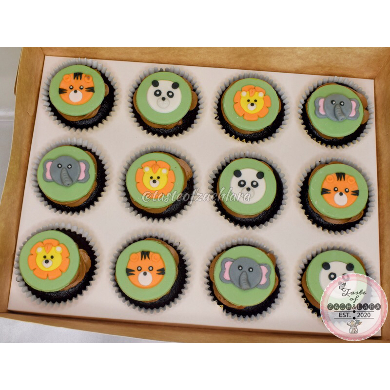 Safari Edible Cupcake Toppers Shopee Philippines