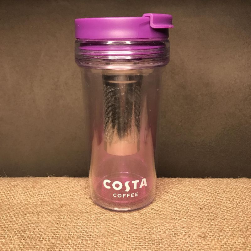 Costa Coffee Removable Tea Infuser Tumbler (Unused with scratches